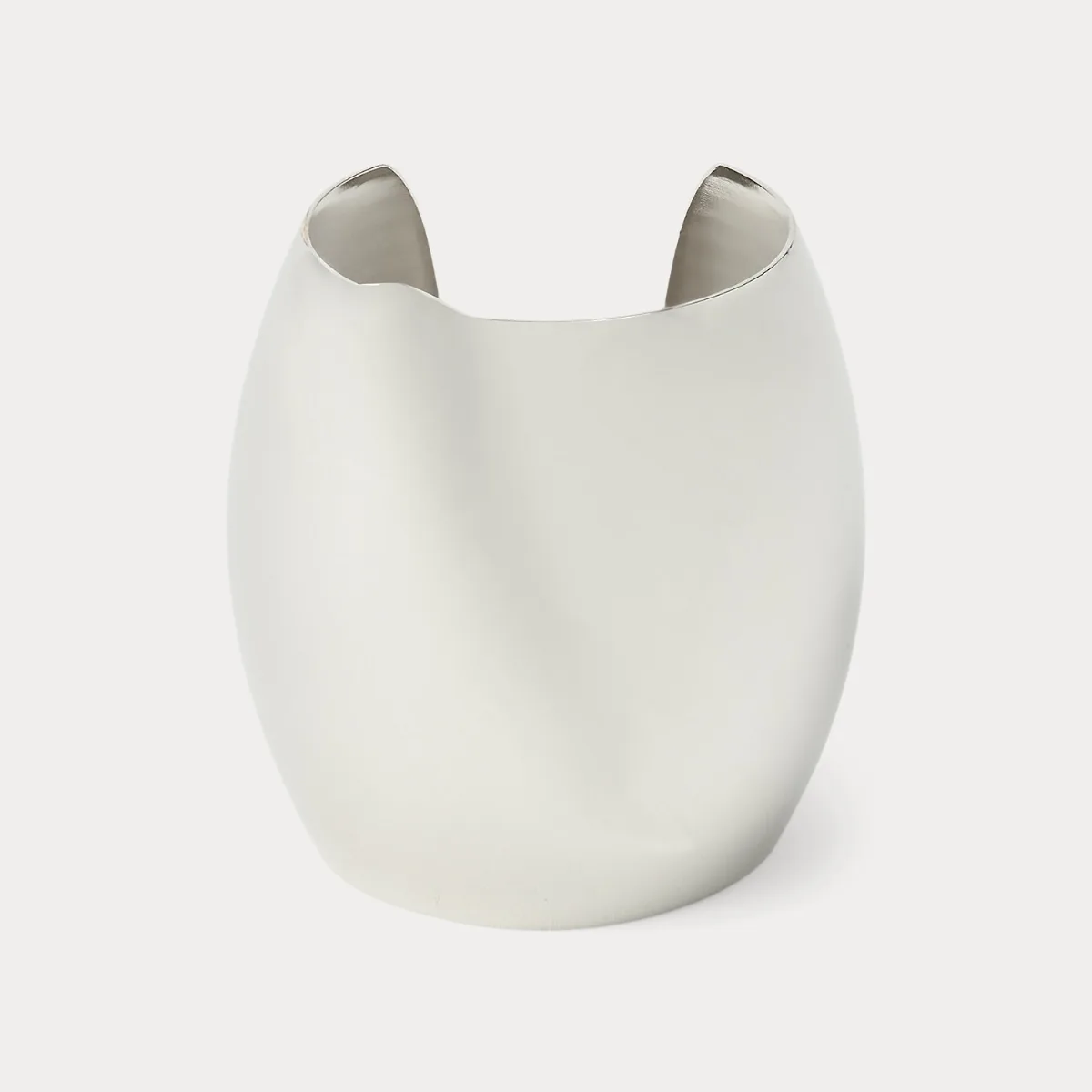 Silver-Tone Sculpted Cuff