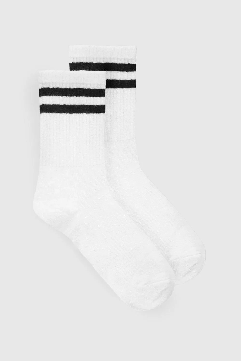 Sports Stripe Ankle Socks by boohoo