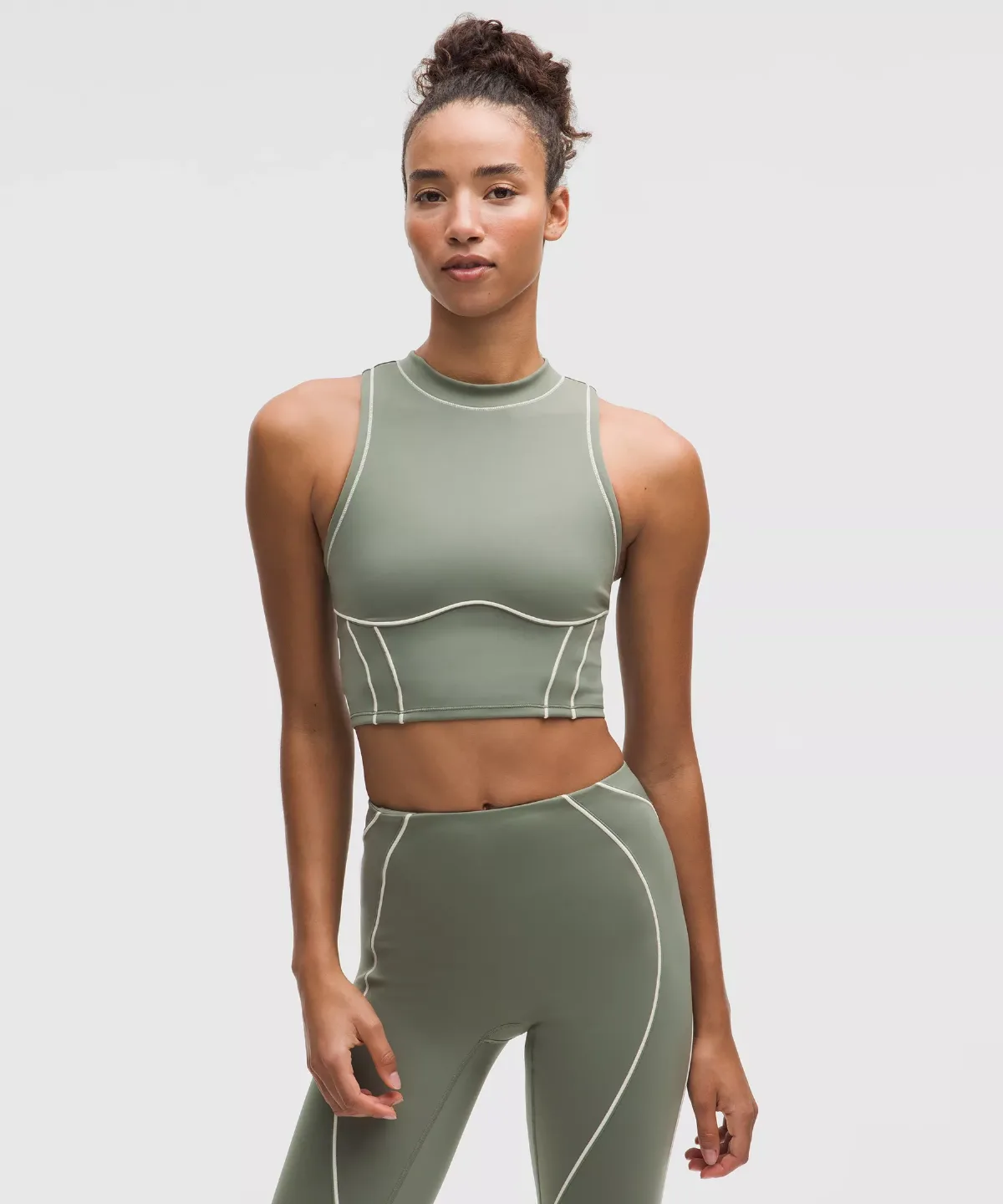 Ultralu Contour-Seam Cropped Tank Top by lululemon