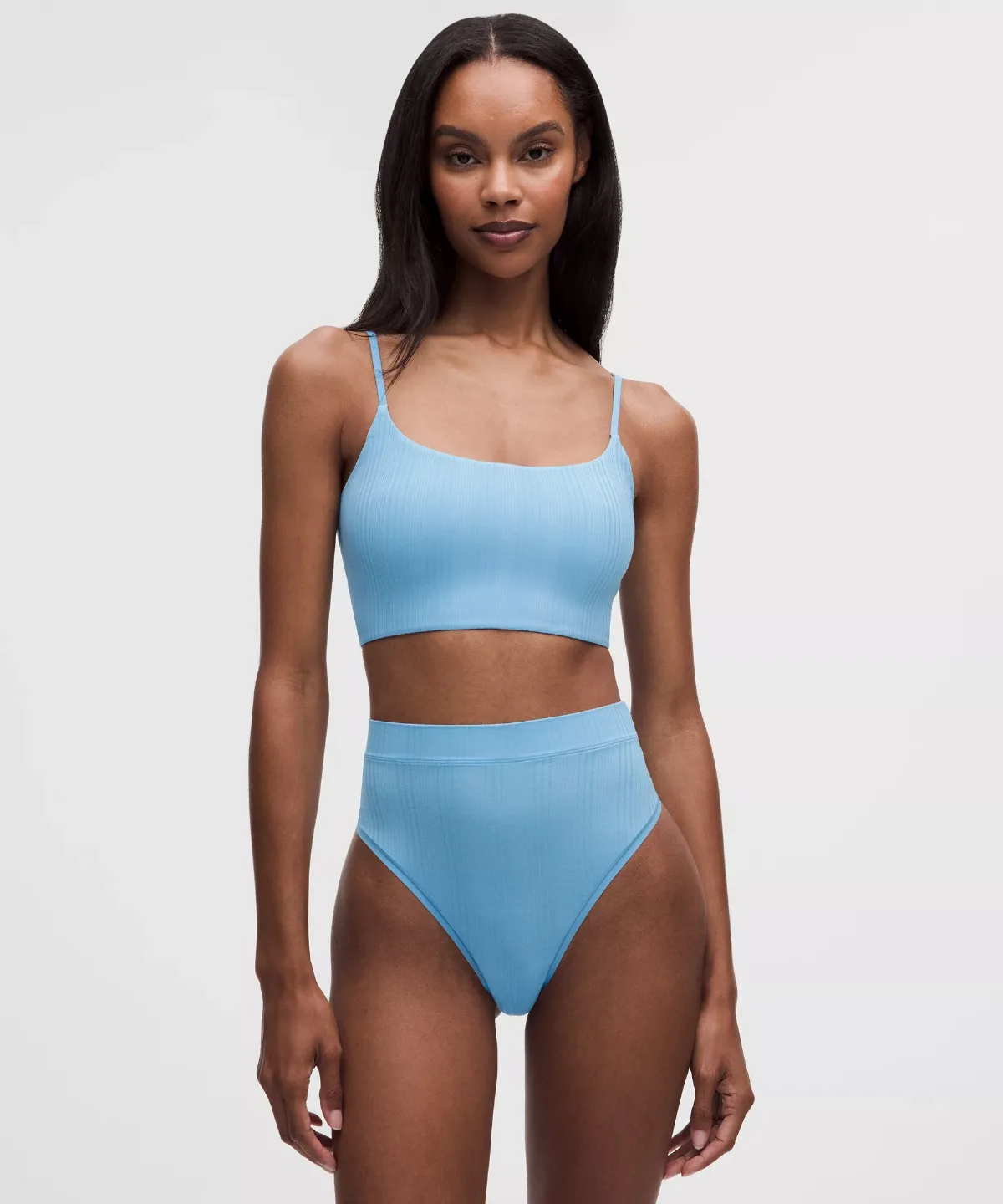 UnderEase Cami Strap Ribbed Longline Bralette A-C Cups by lululemon
