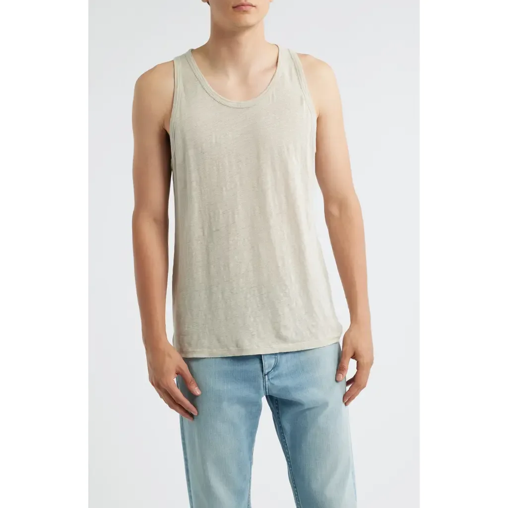 Linen Tank by ALEX CRANE