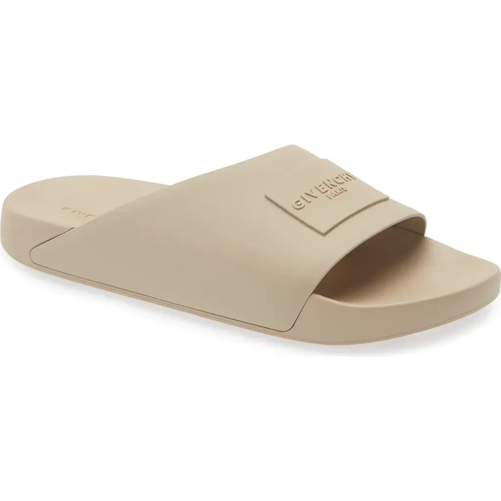 Label Molded Slide Sandal by Givenchy