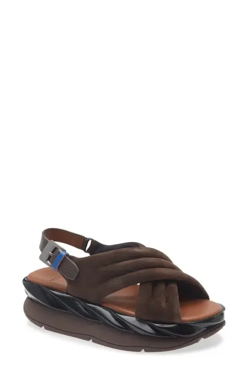 Mellow Mana Platform Slingback Sandal by 4CCCCEES