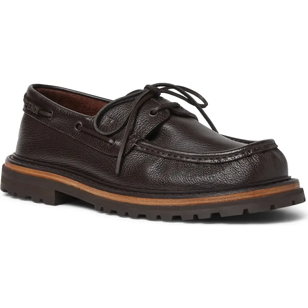 Toe Boat Shoe by Fendi