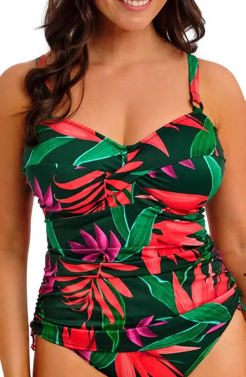 Pichola Underwire Twist Front Tankini Top by Fantasie