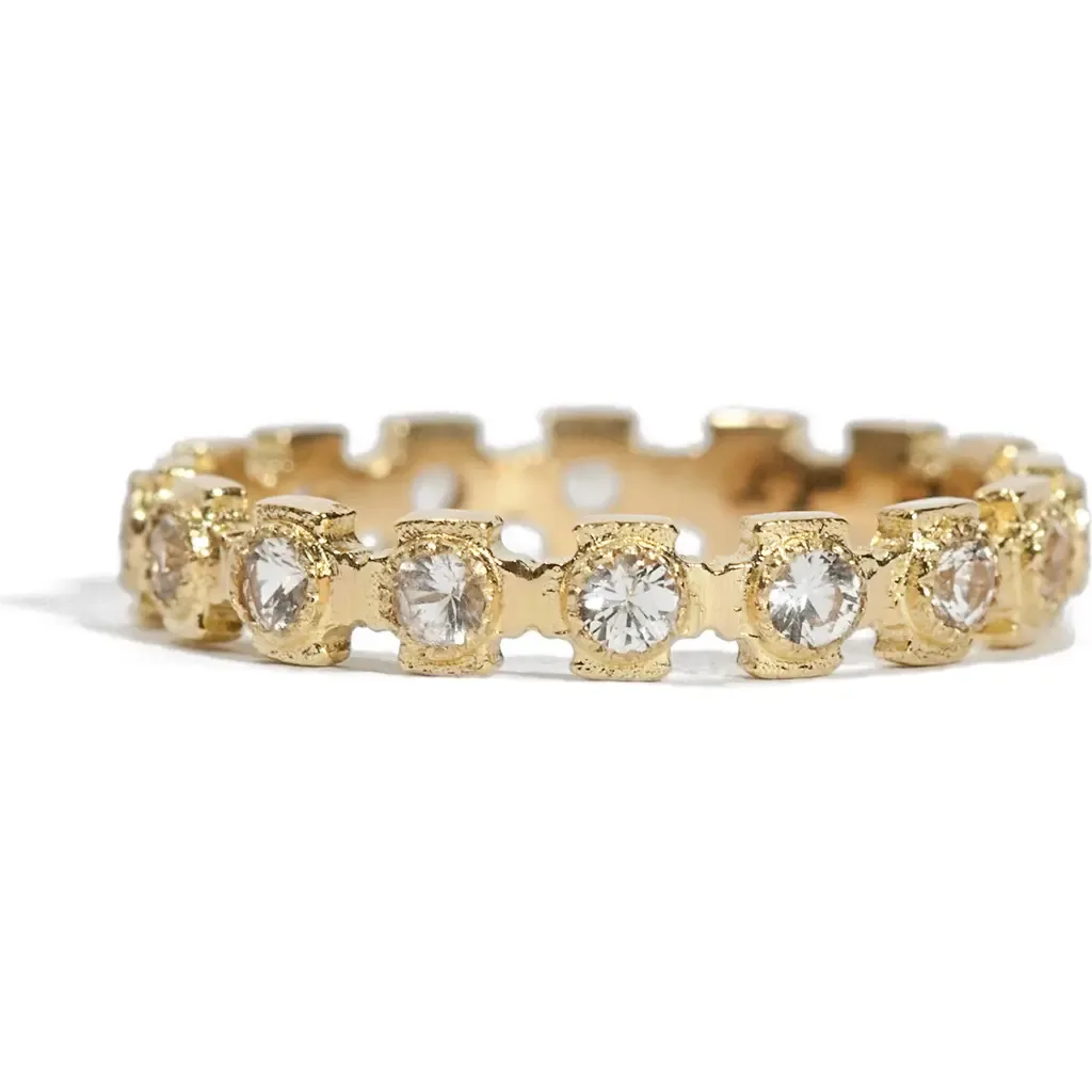 Rose World Diamond Eternity Band Ring by Armenta