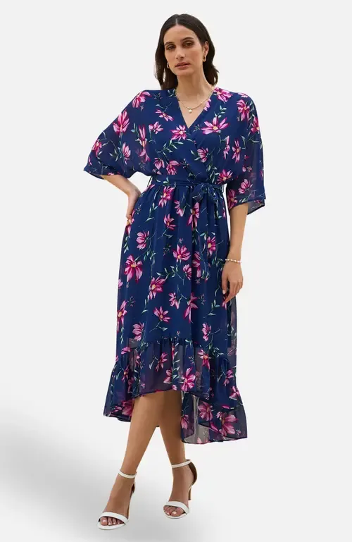Floral Midi Dress by Yumi