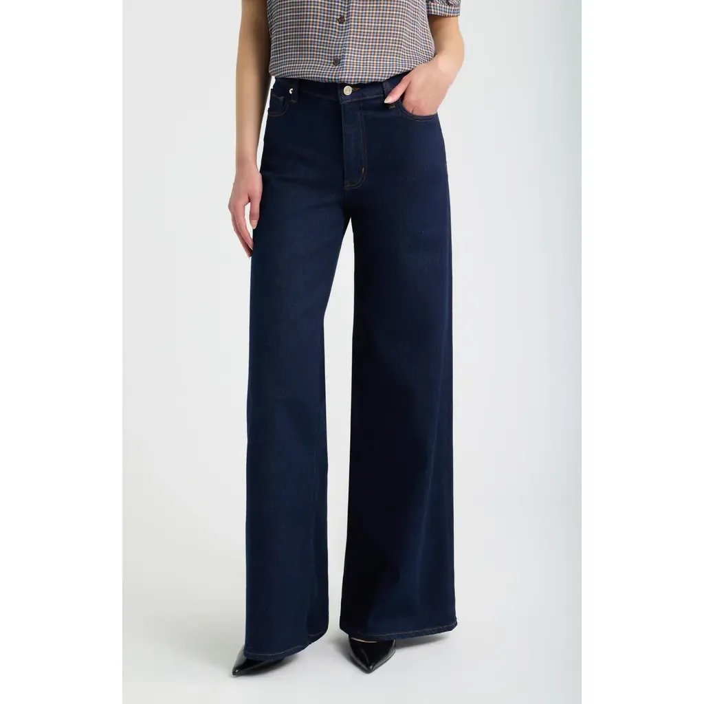 The Palace High Waist Wide Leg Jeans by FRAME