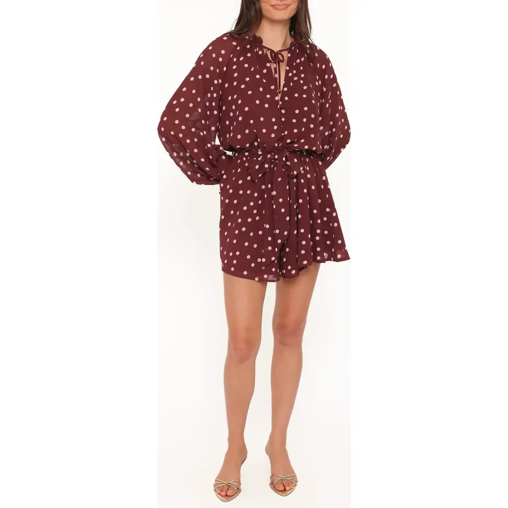 Michelle Polka Dot Romper