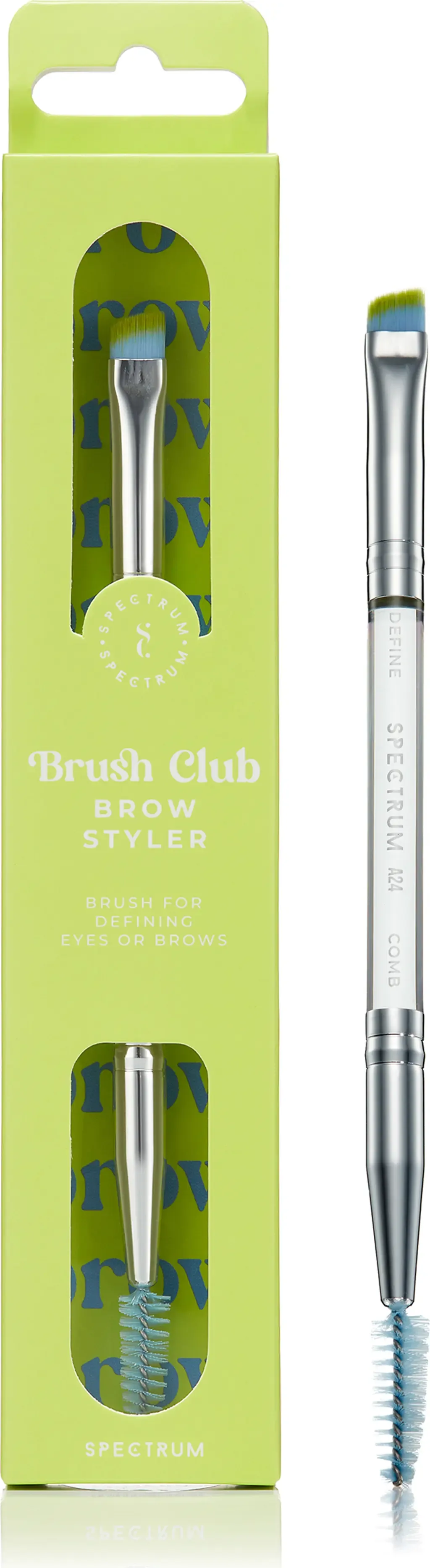 The Brush Club Brow Styler Duo Brush by SPECTRUM