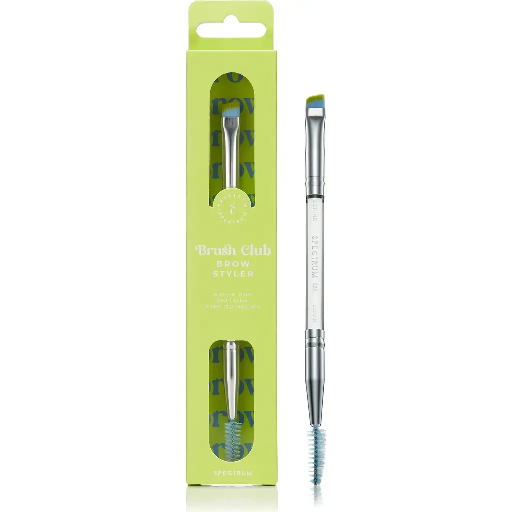 The Brush Club Brow Styler Duo Brush by SPECTRUM