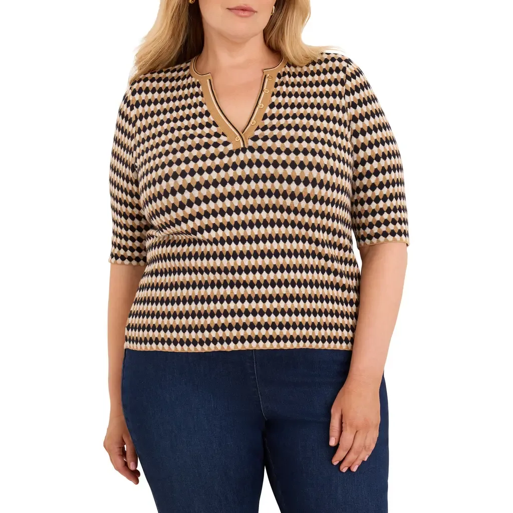 Jacquard Sweater by NIC+ZOE