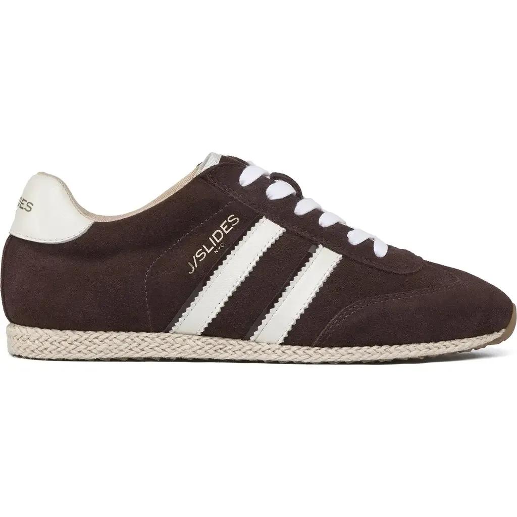 Pacey Suede Espadrille Sneaker by JSlides Footwear
