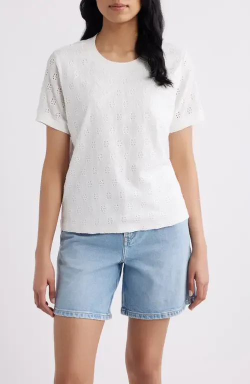 Eyelet T-Shirt by CITY BLUES
