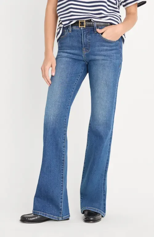 Good Low Rise Bootcut Jeans by Good American