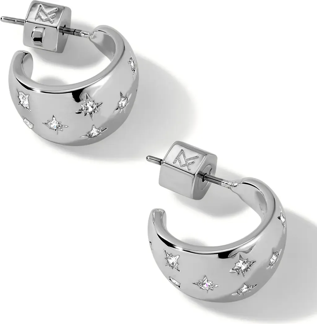 Lunette Hoop Earrings by MIRANDA FRYE