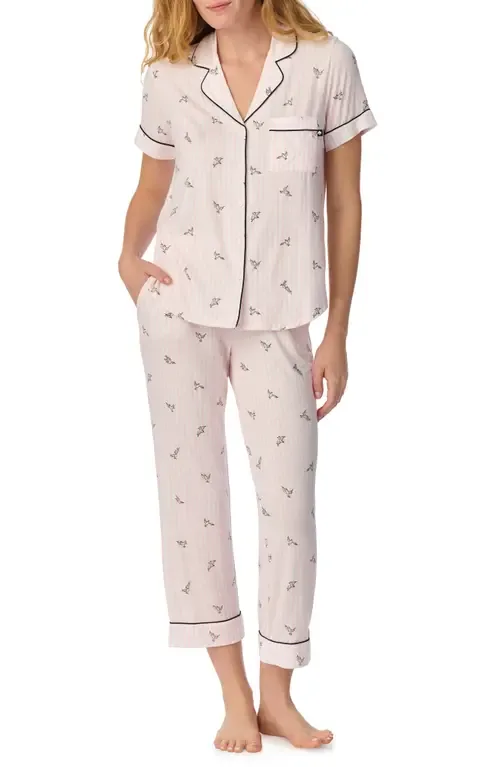 Print Crop Pajamas by Kate Spade New York