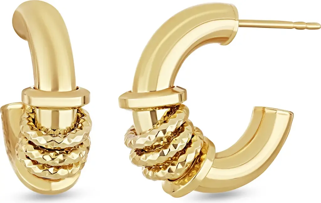 Hoop Earrings by Bony Levy