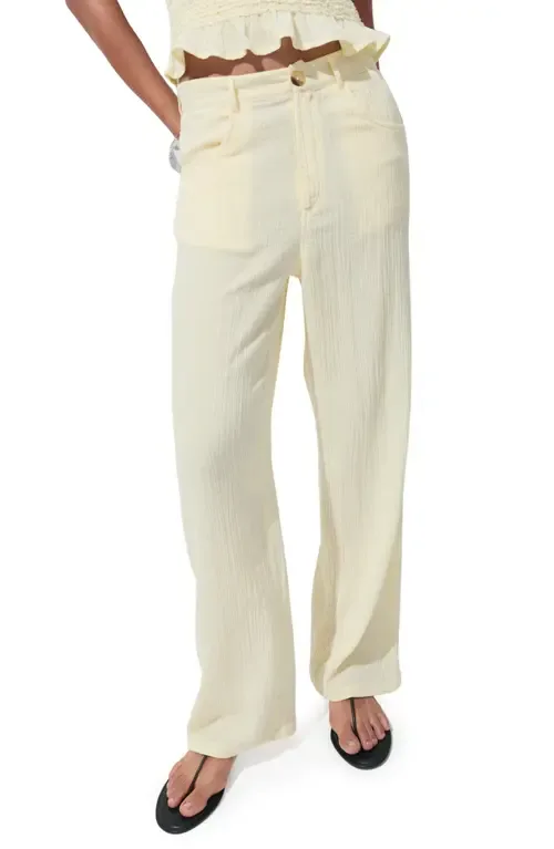 Texture Balloon Pants by MANGO
