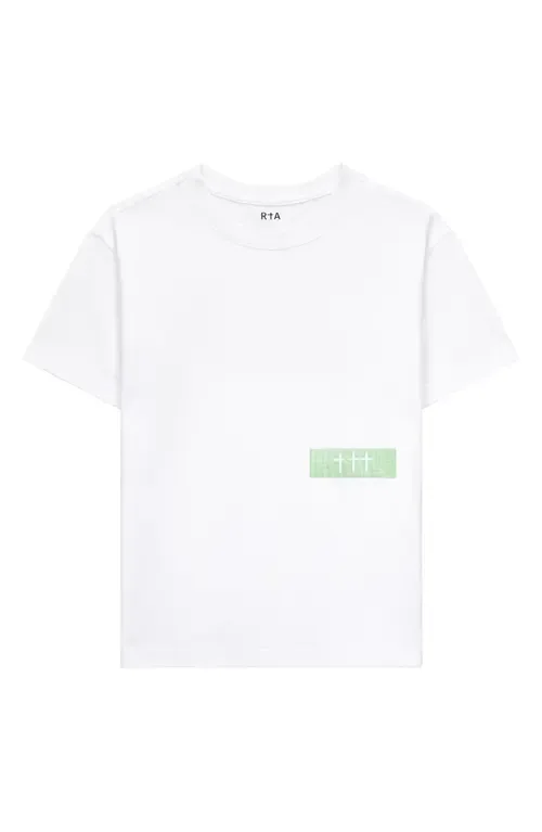 Lawson Glitch Logo Graphic T-Shirt by RtA