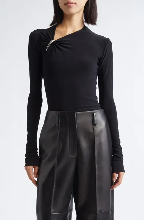 Claw Long Sleeve Jersey Top by GRACE LING