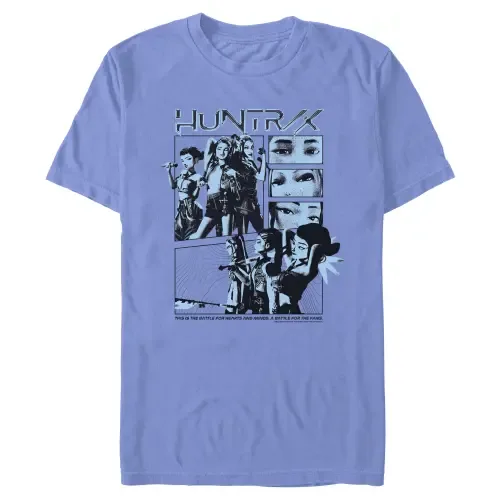 A Battle for the Fans Short Sleeve Graphic T-Shirt by KPop Demon Hunters