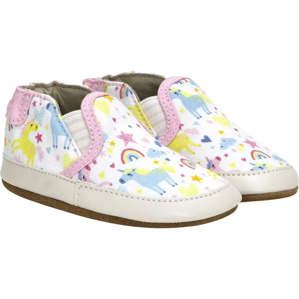 Mini Unicorn Crib Shoe by Robeez®