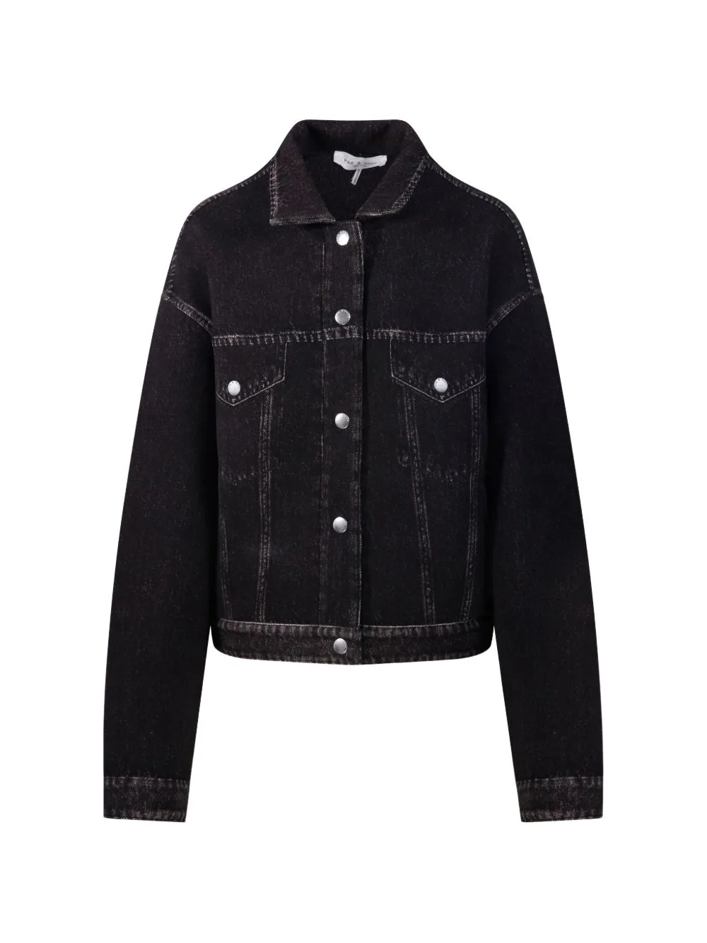 Belmont Button-Up Denim Jacket by rag & bone