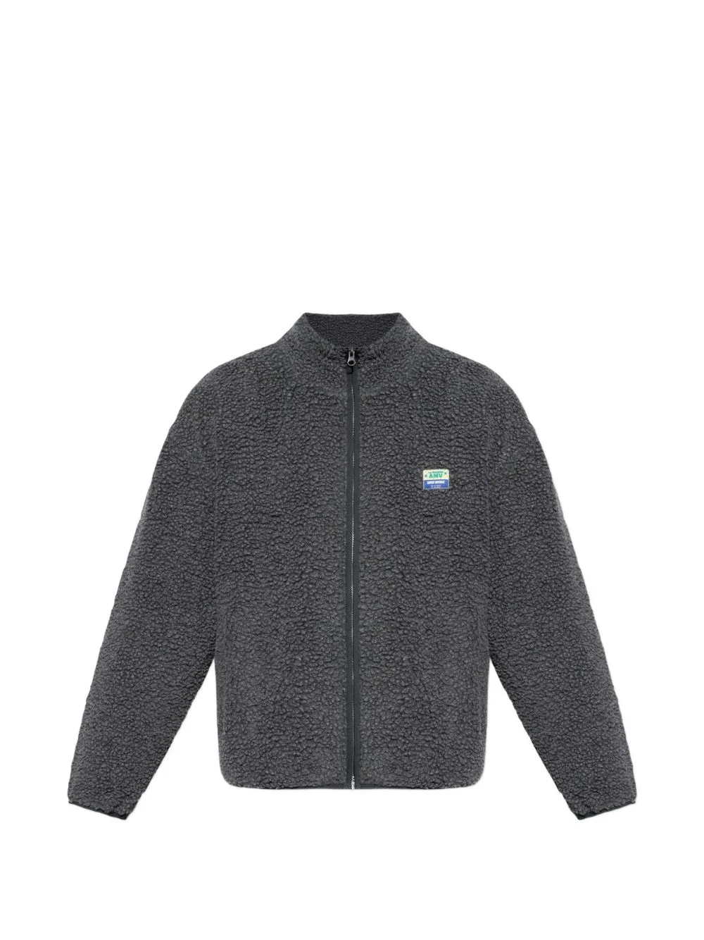 Logo-Patch Zip-Up Jacket by American Vintage