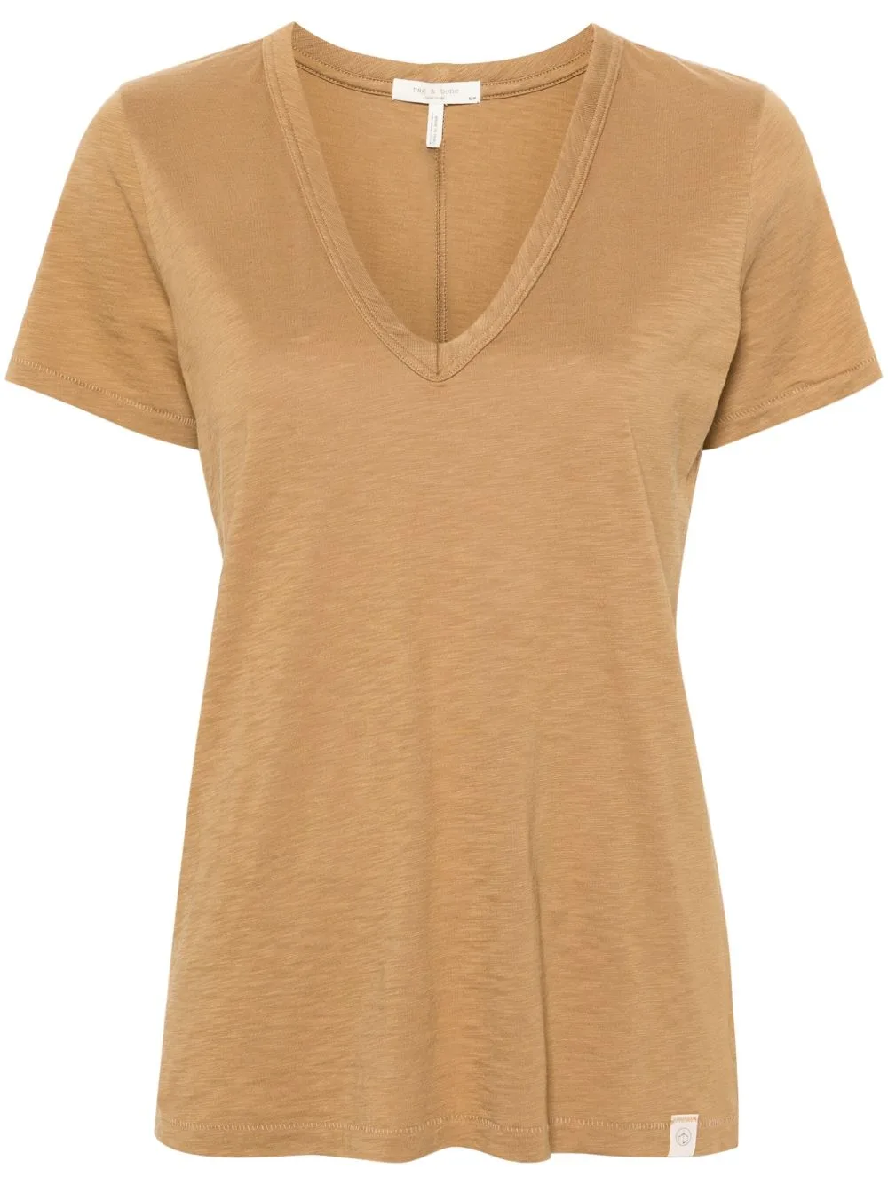 Slub V-Neck T-Shirt by rag & bone