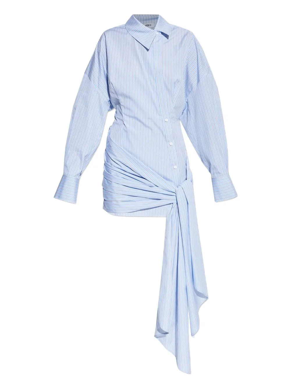 Asymmetric Knot Mini Dress