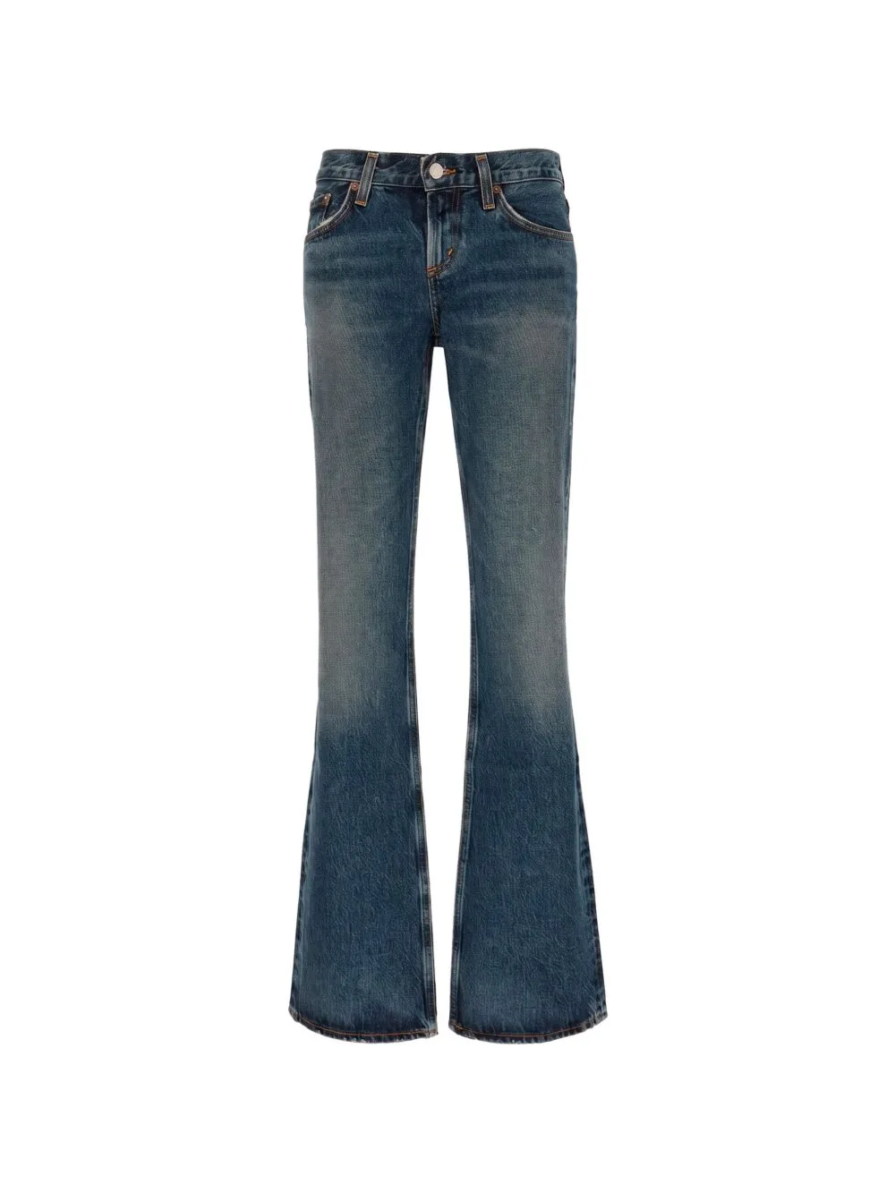 Faded Flared Jeans by AGOLDE