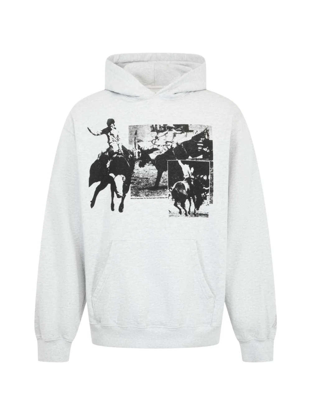 Graphic-Print Cotton Hoodie by One Of These Days