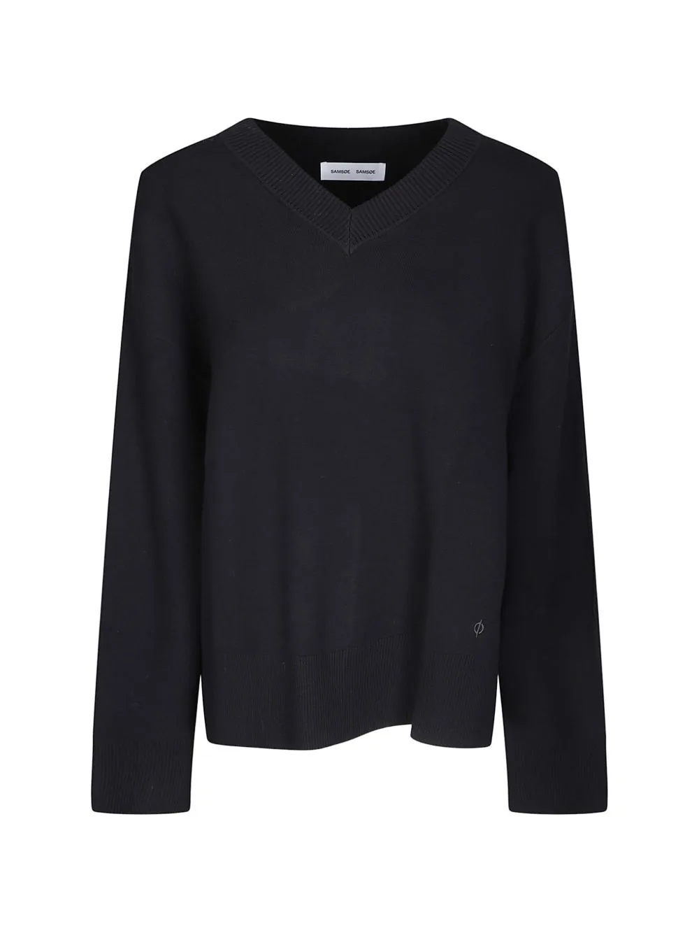 Salissy V-Neck Sweater by SAMSOE SAMSOE