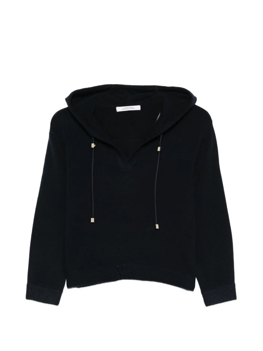 Modern Statements Hooded Drawstring Sweater by Dorothee Schumacher