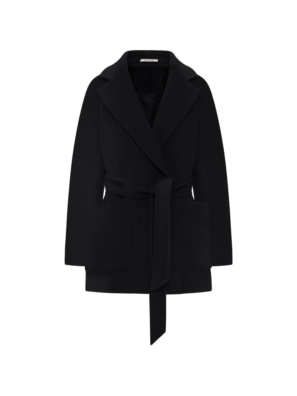 Belted Wool Coat by Tagliatore