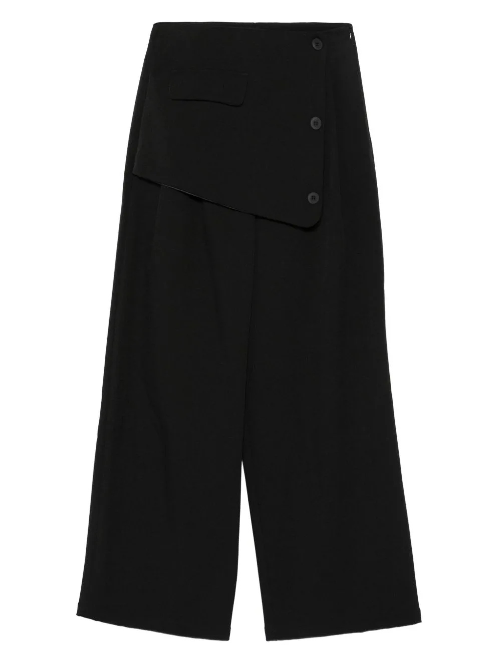 Button-Embellishment Trousers by Eleh