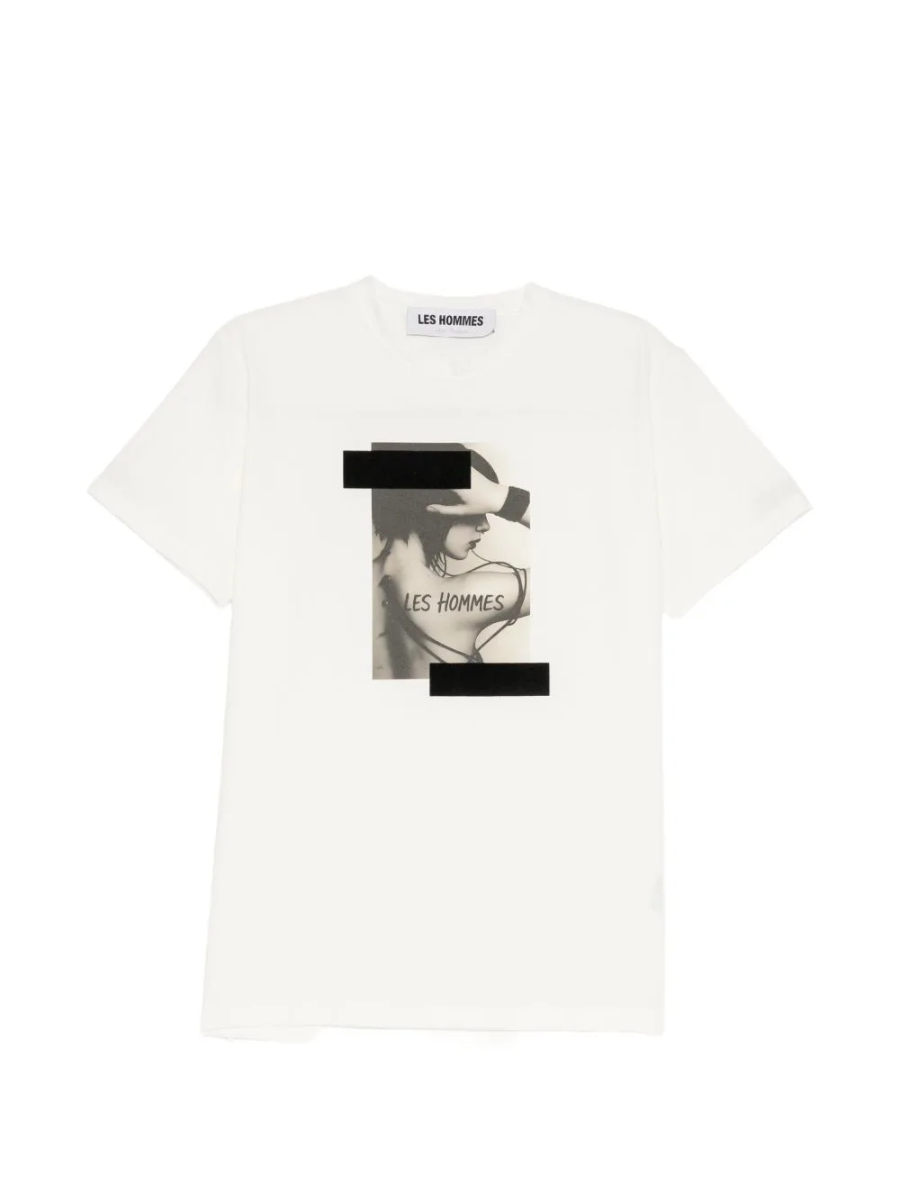 Graphic-Print T-Shirt by LES HOMMES