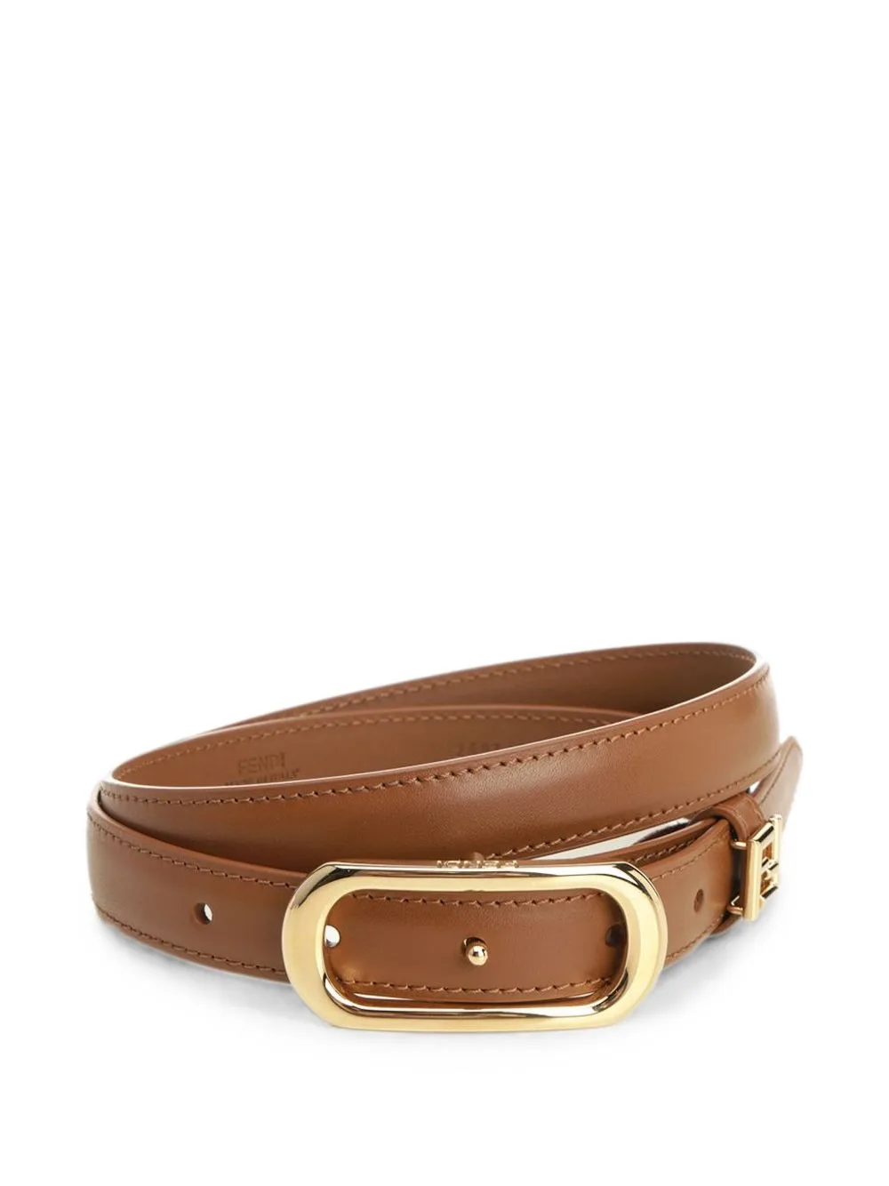 FF Leather Belt by FENDI