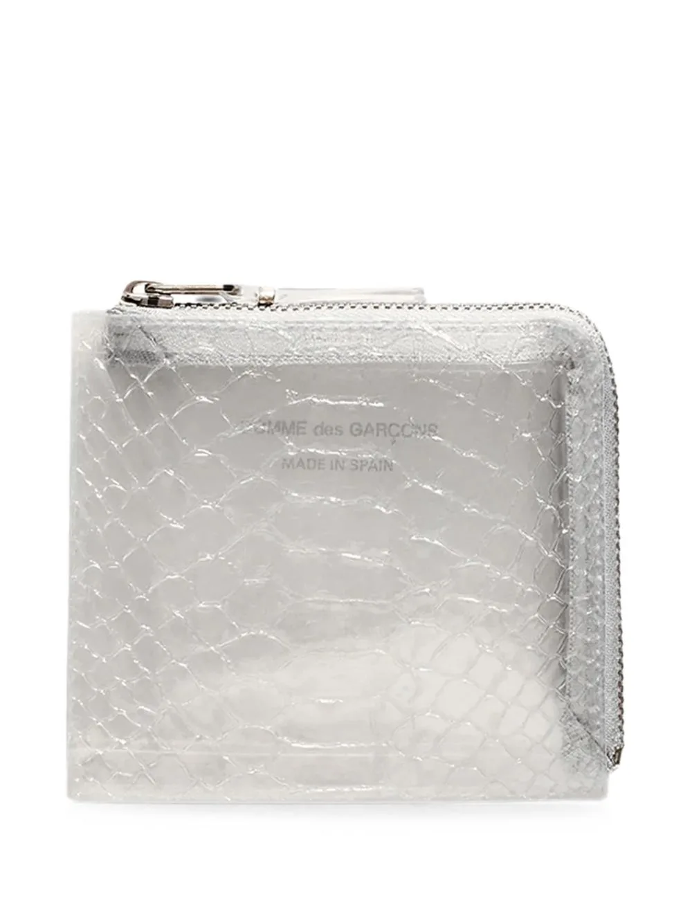 Snake Line Zip-Around Wallet by Comme Des Garçons Wallet