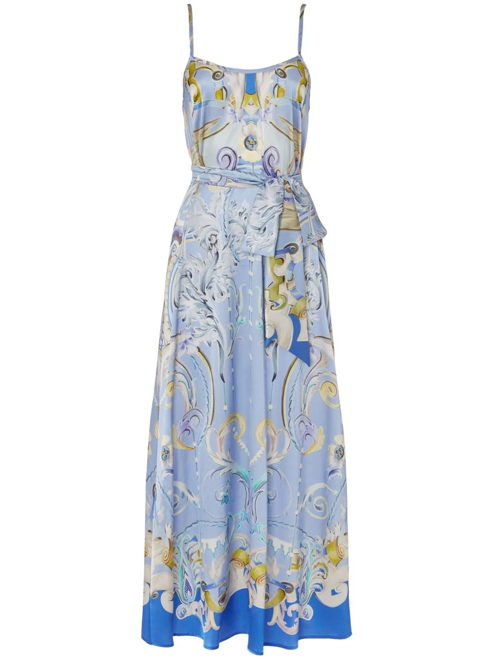 Carline-Print Slip Dress by Temperley London