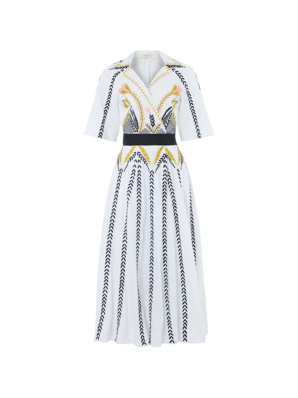 Juniper Floral-Print Wrap Dress by Temperley London