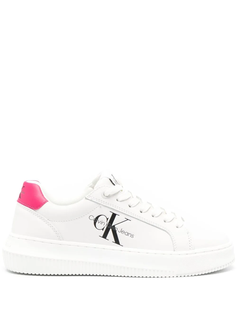 Logo-Print Low-Top Sneakers by Calvin Klein Jeans