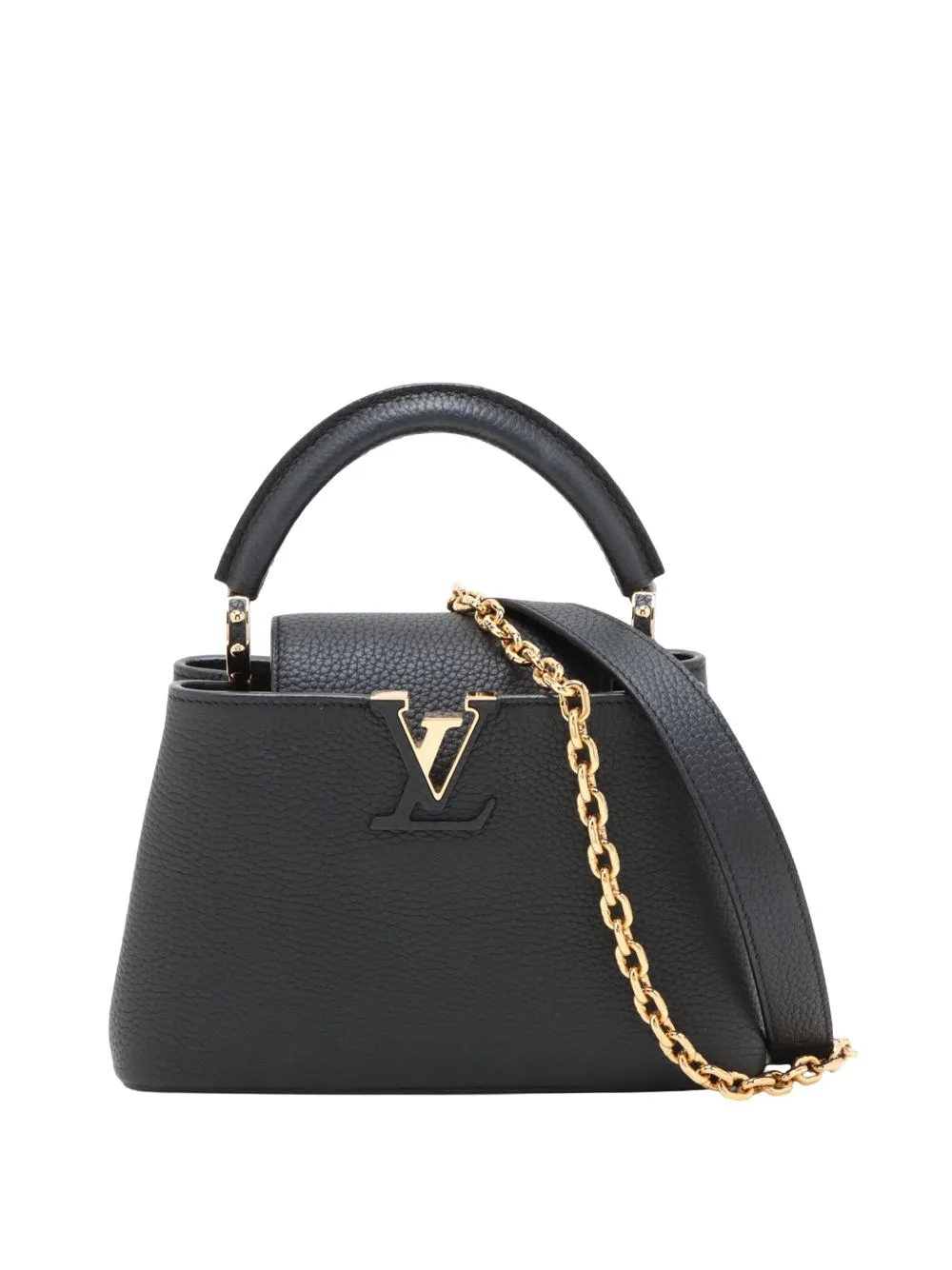 2021-2026 Small Taurillon Capucines Satchel by Louis Vuitton Pre-Owned