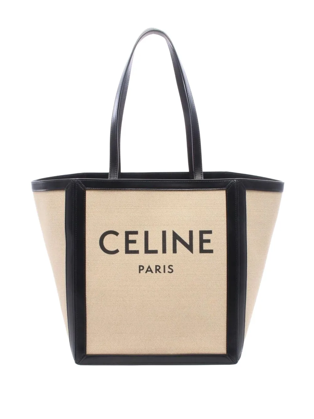 2015-2026 Large Vertical Square Cabas Tote Bag by Celine Pre-Owned