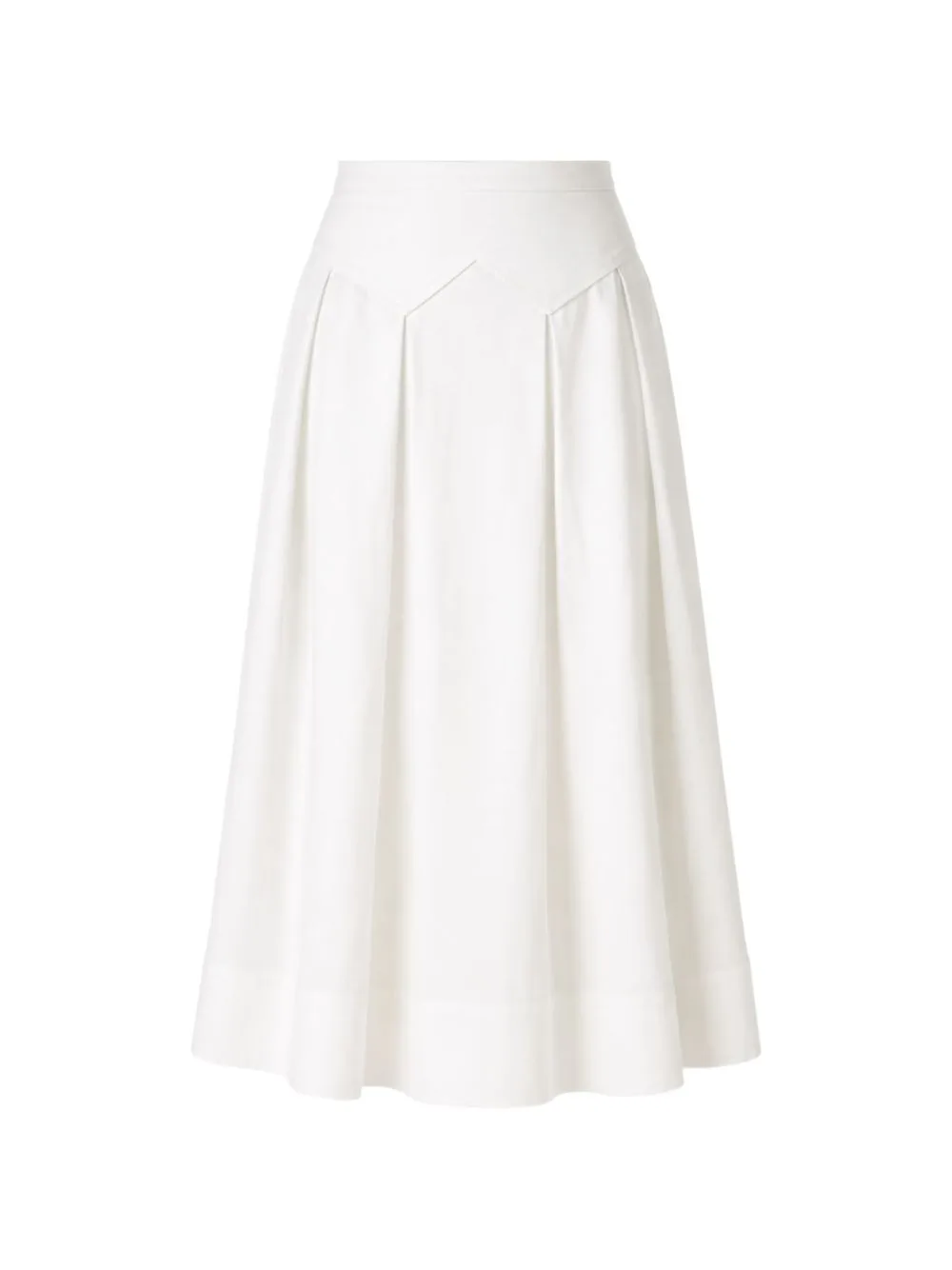 Elodie Pleated Midi Skirt by Temperley London