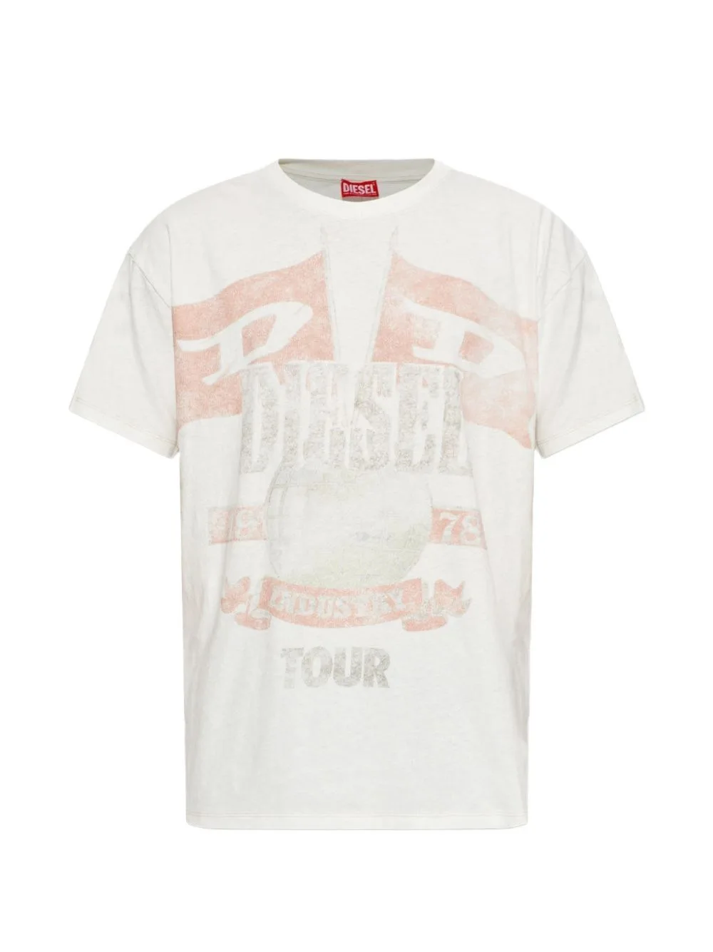 Logo-Print T-Shirt by Diesel