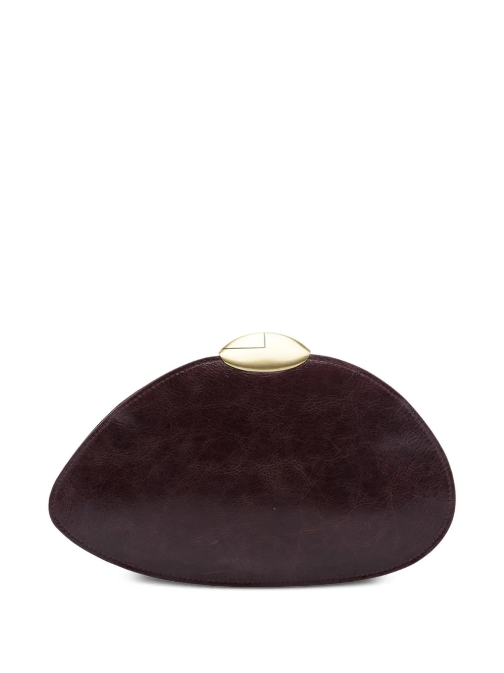 Belle De Jour Calf Leather Clutch Bag by Benedetta Bruzziches