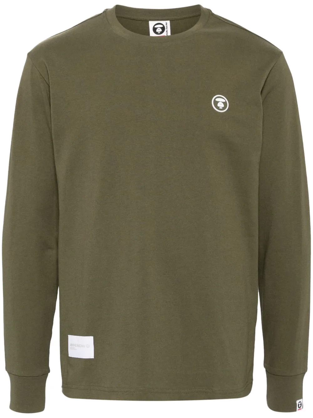 Moonface Logo Long Sleeve T-Shirt by AAPE BY *A BATHING APE®