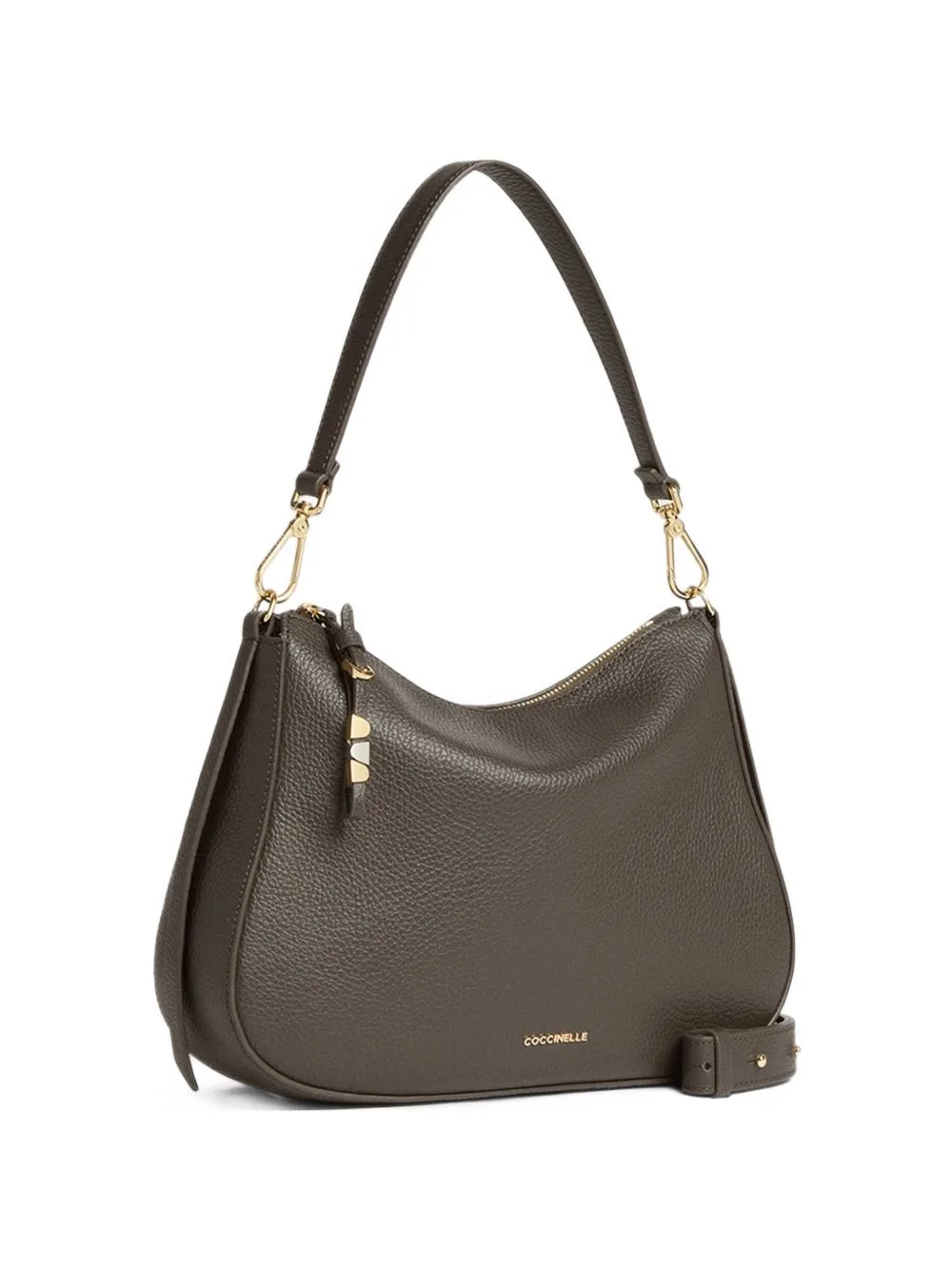 Small Nory Grainy-Leather Shoulder Bag by Coccinelle